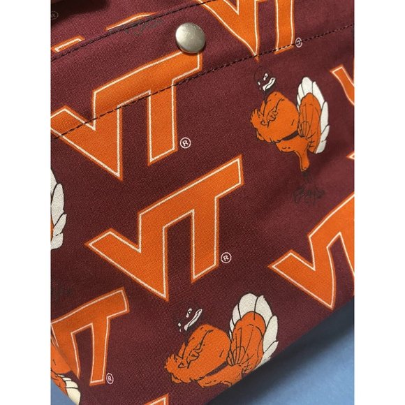 VT Virginia Tech Hokies Insulated Cooler Bag Purse Broad Bay Crossbody - Picture 11 of 11